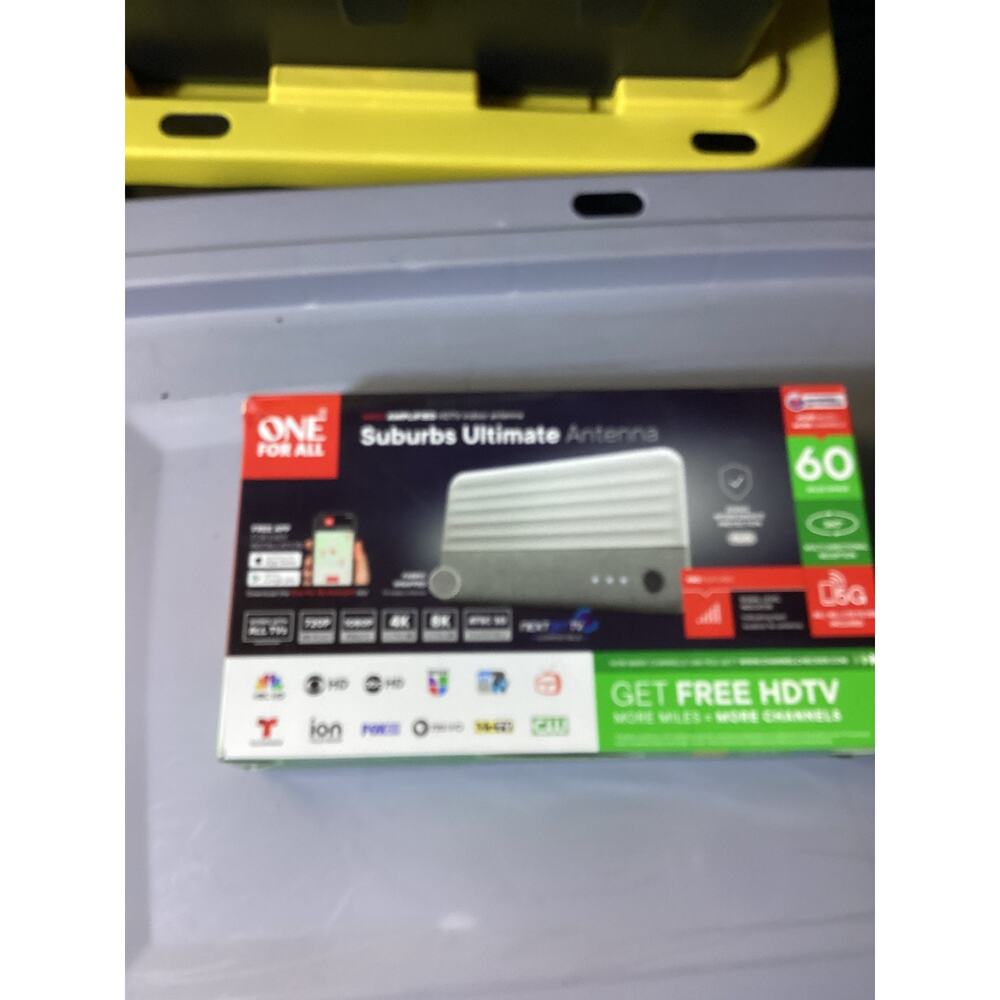 One For All Suburbs Indoor Digital TV Antenna, 0-60 Mile Range